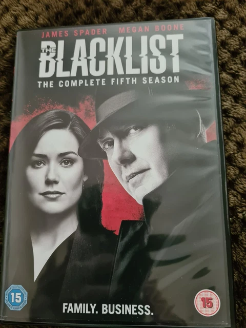 THE BLACKLIST COMPLETE Season 5 DVD £7.48 - PicClick UK
