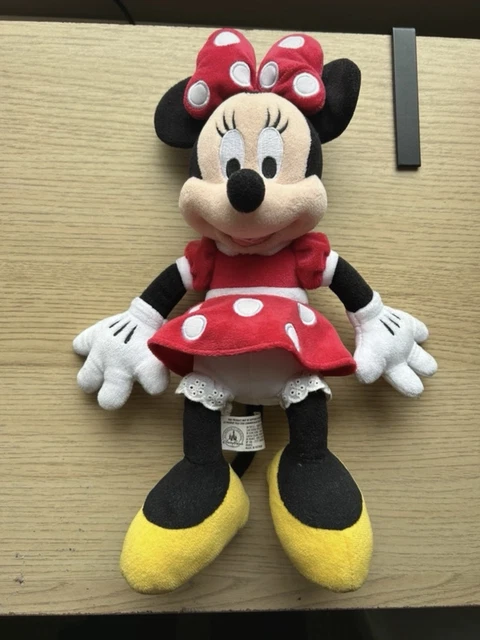 DISNEYLAND PARIS MINNIE Mouse Plush Soft Toy £2.06 - PicClick UK