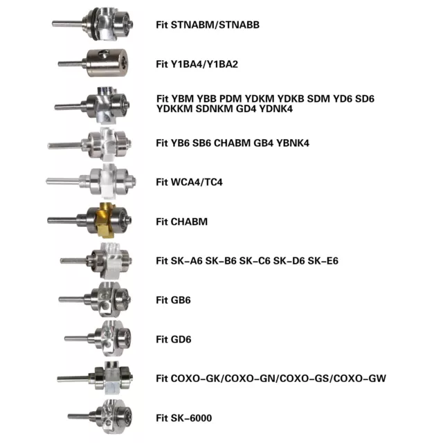 Dental Turbine Cartridge Rotor Canister Fit NSK (LED) High Speed Handpiece TI