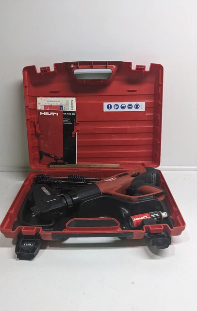 Hilti DX 460 Powder Actuated Fastening Tool MX SM Steel Magazine