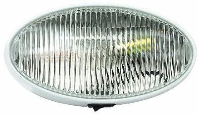 FulTyme RV 590-1124 Porch Light Oval with Switch Clear