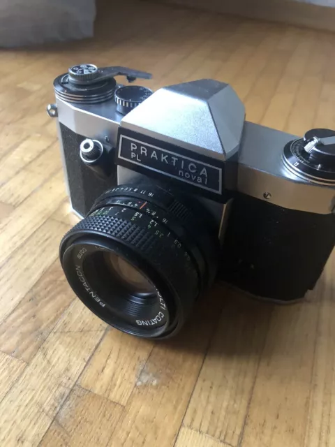 Praktica PL nova I mit Pentacon Multi Coating 50mm 1.8 M42