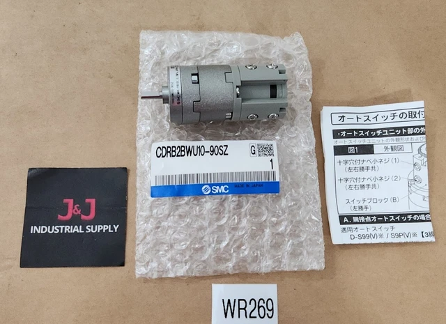 *BRAND NEW* SMC CDRB2BWU40-90SZ Rotary Actuator 0.7MPa + Warranty!