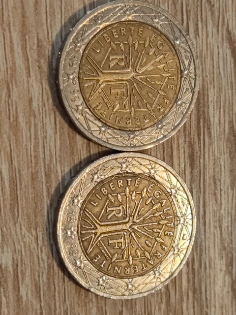 2 Euro Münze Liberte Egalite Fraternite 1999 Fehlprägung 2 EURO MÜNZE Liberte Egalite Fraternite 1999, Frankreich 2x 1999 EUR 8.