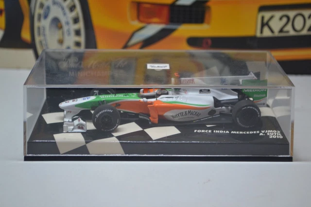 Force India VJM01 Giancarlo Fisichella #21 2008 1/43 Minichamps F1 Formule 1