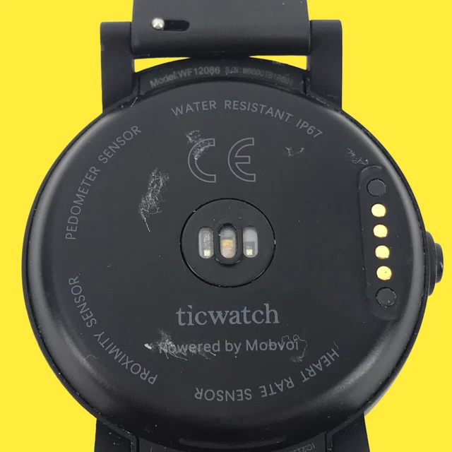 Ticwatch Powererd by Mobvoi Smartwatch WF12086 wasserdicht - schwarz #2211 8