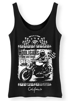The Lost Boys Tank Top Womens Ladies Biker Retro Motorcycle Hooligan Vest