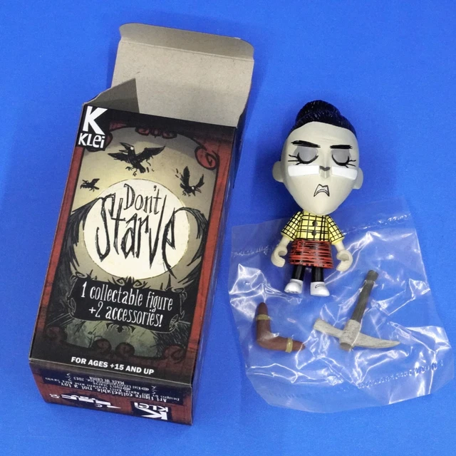 DON'T STARVE TOGETHER Blind Box Action Figure Wickerbottom +Pickaxe