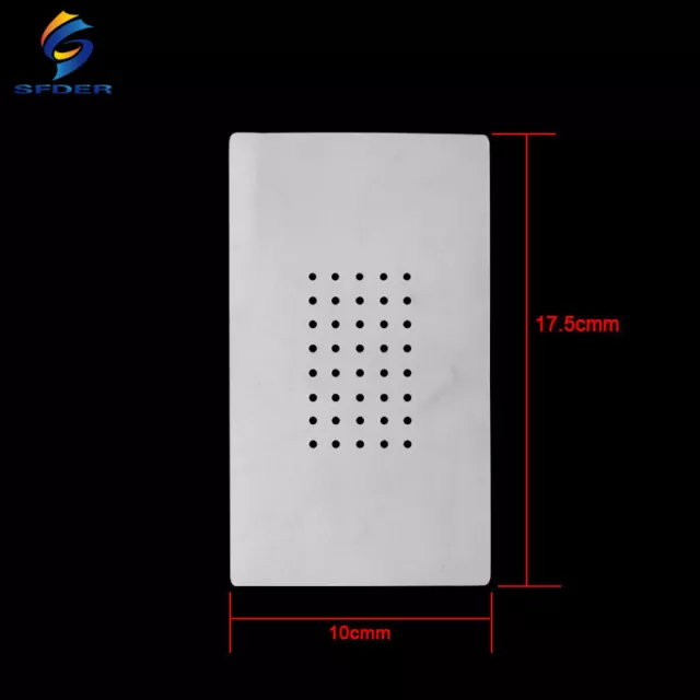 10 pcs 7Inch Heat Insulation Silicone Pad For LCD Separator Machine With Holes 3