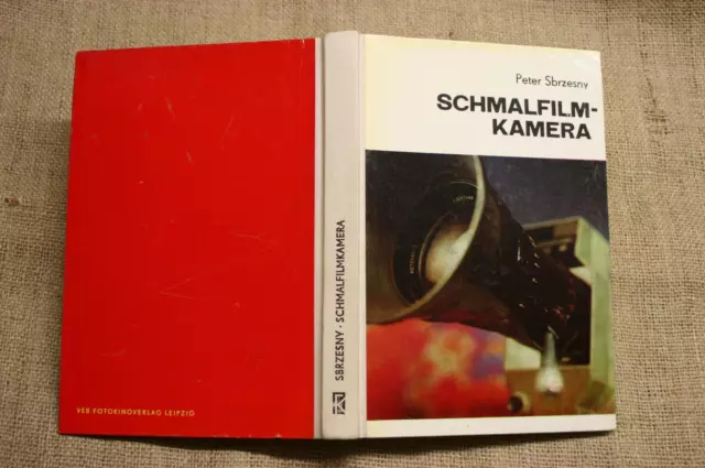 Fachbuch Schmalfilmkamera DDR Kameratechnik Kameraoptik Filmkassetten 1978 3