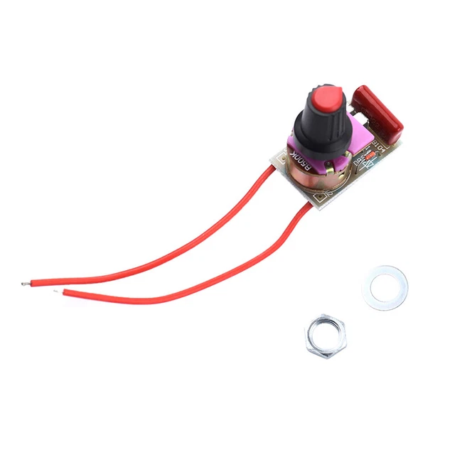 DIMMER MODULE 100W DIY Kit with Switch Potentiometer Speed Regulation