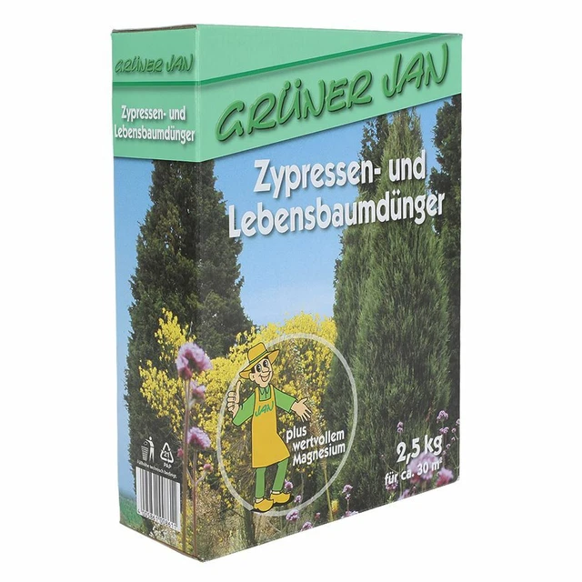Fertilizzante Per Conifere Giardino Corona - 2,5kg, Con Guano, Magnesio E Zolfo