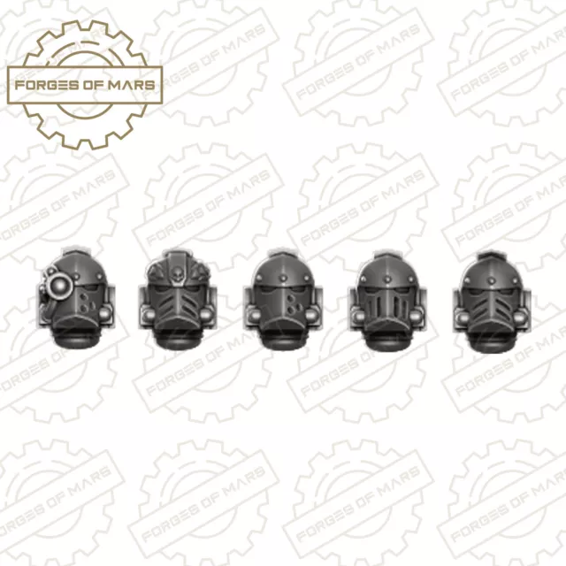 Voidstalkers - 46mm Exosuits - Imperial - Helmets Set #1 (x5)