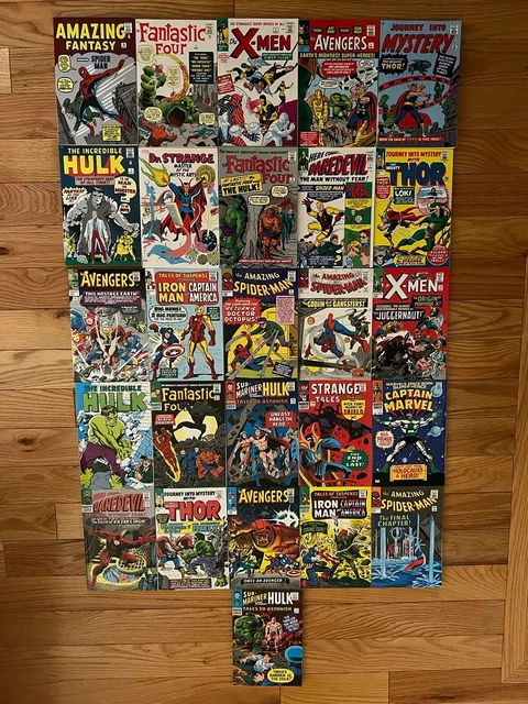 Mighty Marvel Masterworks Volume 1-26 (Spider-Man, Fantastic 4, Avengers, Hulk)