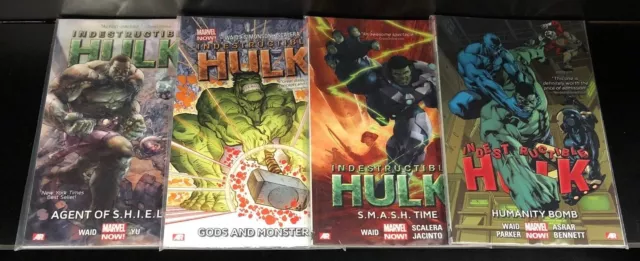 Marvel Comics Indestructible Hulk Tpb 1 2 3 4 Lot Includes Issues 1-20 Annual 1