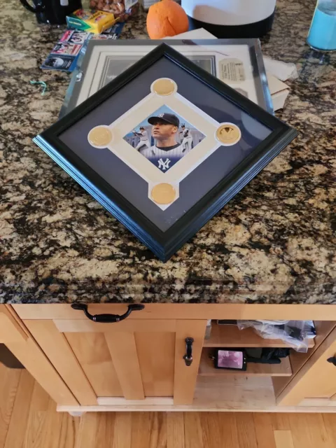 Derek Jeter Highland Mint Display.  NICE
