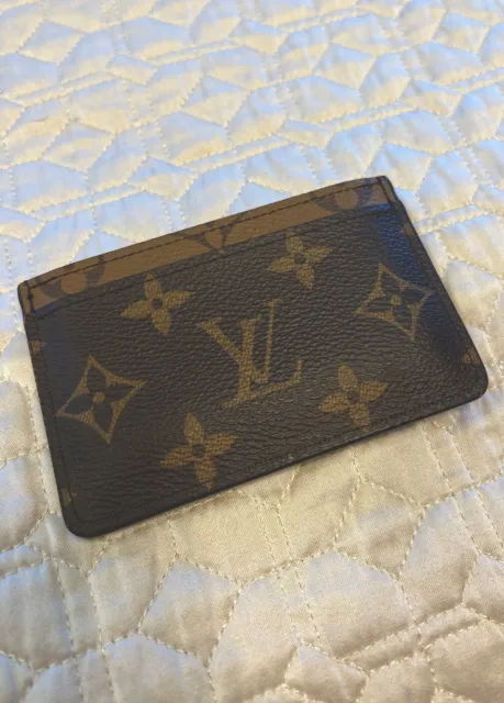 Shop Louis Vuitton 【LOUIS VUITTON】CARD HOLDER Monogram Reverse Brown M69161  by Belleplume