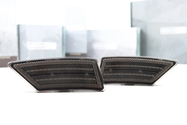 Morimoto XB LED  Front Side Marker Lights-Pair, 19-22 Ford Ranger; LF7937-1