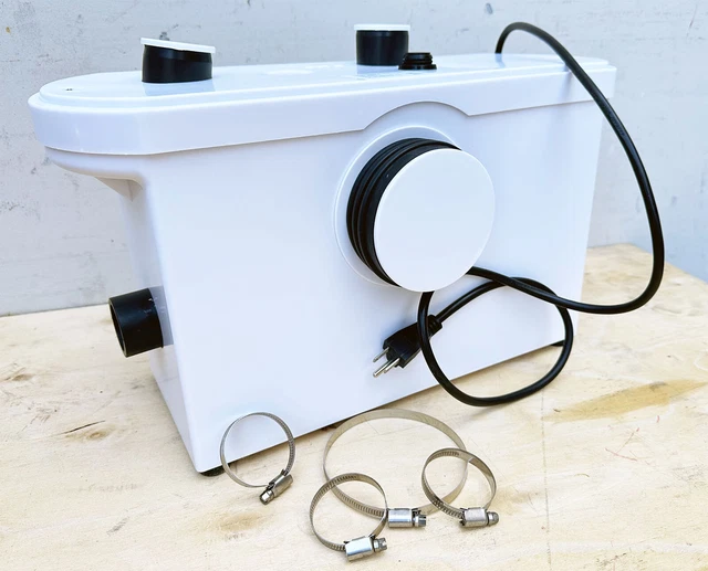 600W MACERATOR SEWERAGE Waste Water Sump Pump RV Marine Toilet Disposal