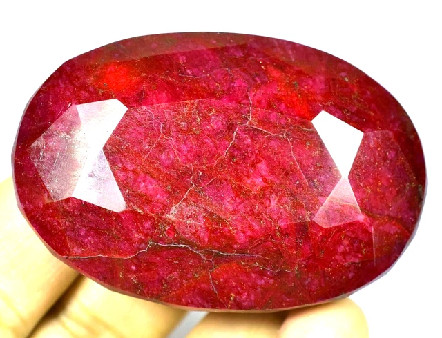 Rubis Naturel 4.45 CT Pigeon Sang Rouge - Certifié AGL - Taille 8.40mm Rond - Neuf