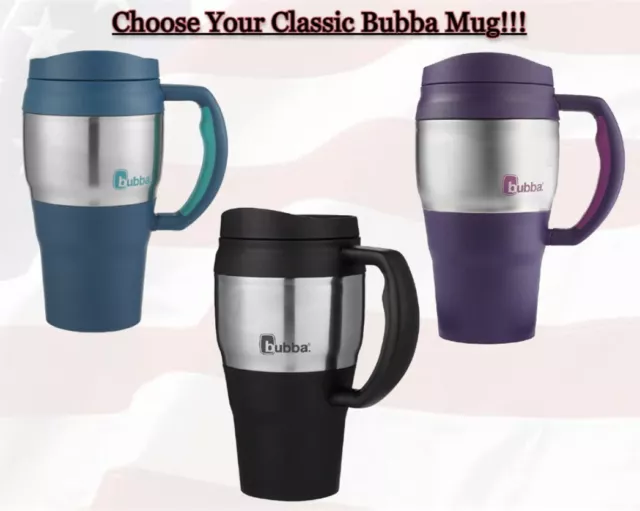 Bubba Classic Insulated Travel Coffee/Drink Mug, 20 oz - Choose Your Color!