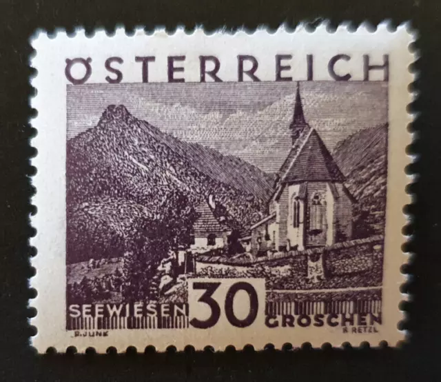 Österreich 30 Groschen Große Landschaft ANK 506 postfrisch (ST-19)