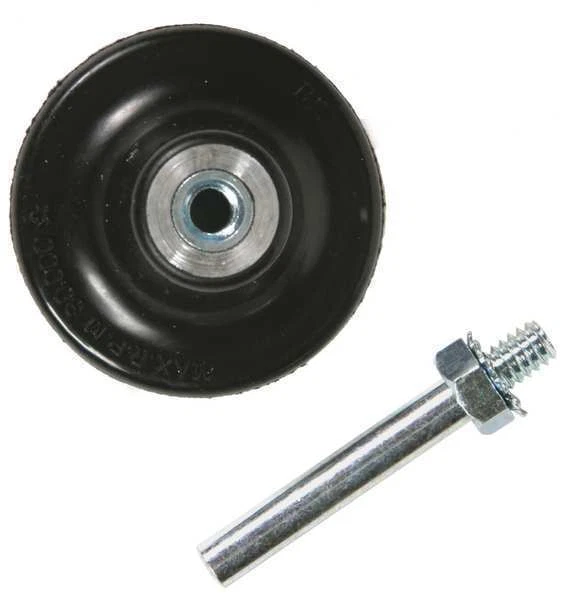 FINISH 1ST Mini Grinding Disc Holder, 3 in D, Ret Nut 8295-035