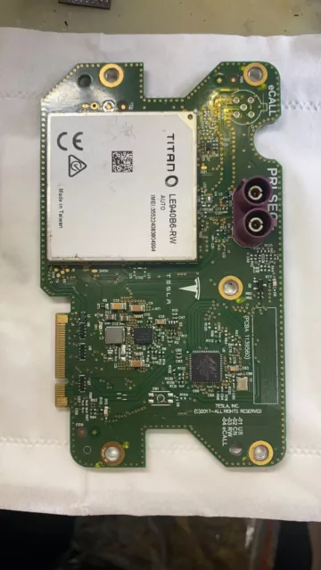 TESLA MODEM INTEL LTE M3 MX MS EU mcu2 1521914-S1-C 1521914-S1-B 1