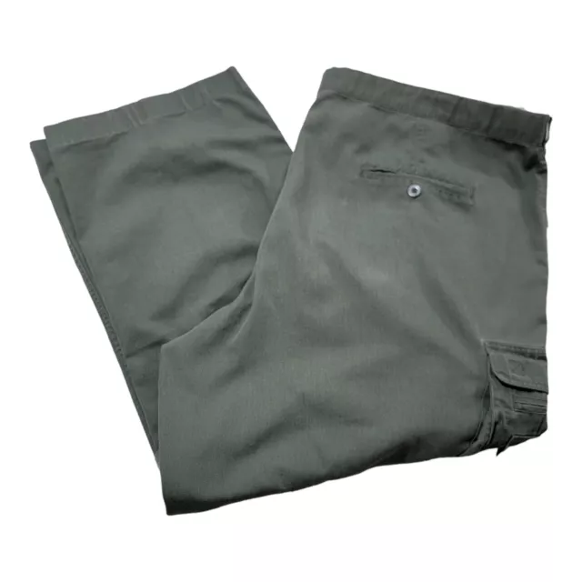 Boy Scouts Of America Convertible Pants Men's 48x28 Green Cotton Blend