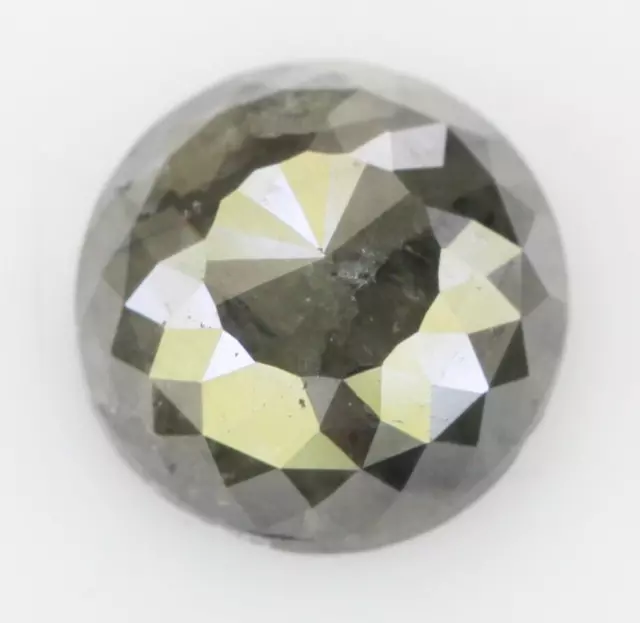 1.64 Ct Natural Loose Grey Color Round Rose Cut Beautiful Engagement Diamond