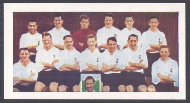 Soccer Bubble Gum-Soccer Teams Football (1St Series)1956-#33- Preston North End