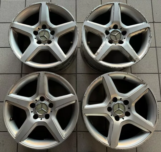 4 Cerchi in Lega compatibili per Mercedes Classe A B C E GLA CLA da 16" USATI