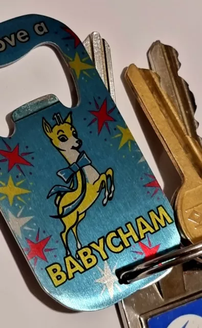 I'd love a Babycham - Mini Bottle Opener for keyring 3