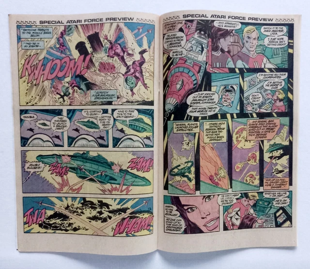 New Teen Titans #27 - 1983 Atari-Force Preview, George Perez DC COMICS. 2
