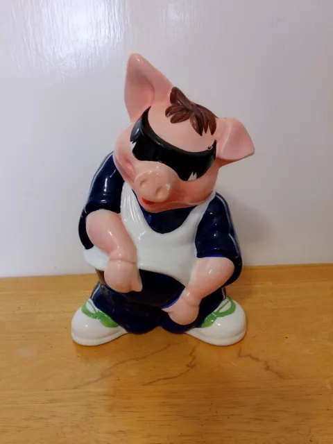 Rare Paul Cardew Master OD Banker Nat West Piggy Bank A6361. 2005 by Enesco