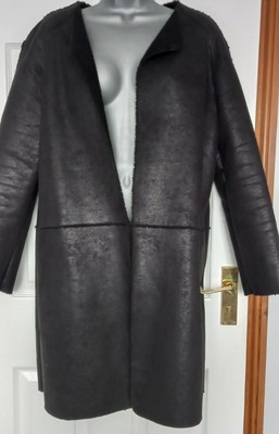 Fake Leather Jacket Size 