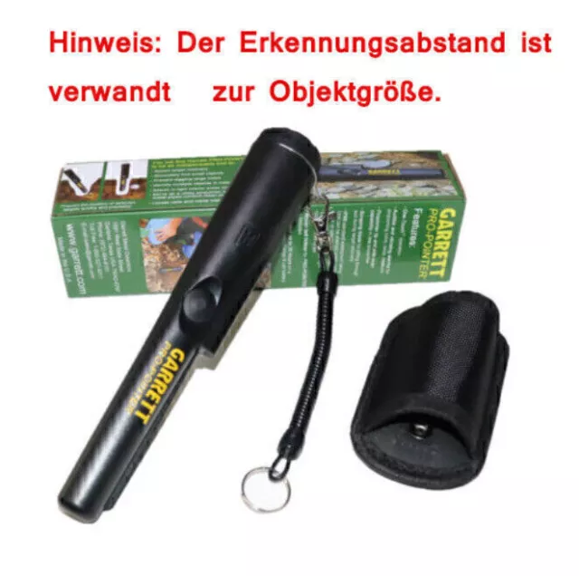 Garrett Pro-Pointer PinPointer Metalldetektor wasserdichte Handheld Pro Zei A1I7