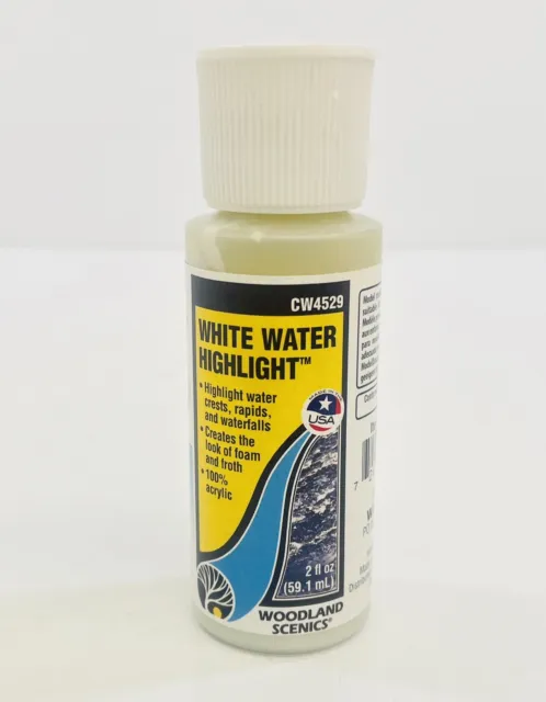 Woodland Scenics White Water Highlight 2oz CW4529 Train Layout Scenery New