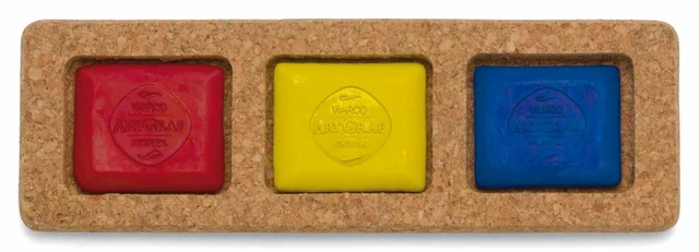 Art Graf Carbon Block juego de 3 - colores primarios #W