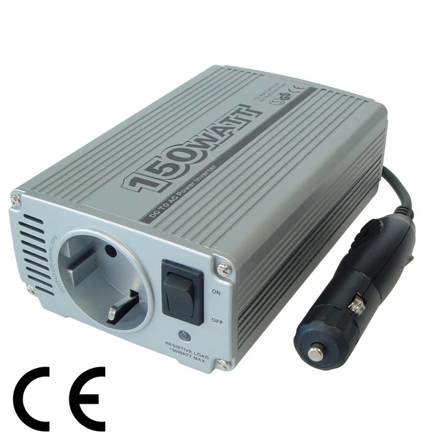 KFZ Spannungswandler Auto Eingang 12V 13V 8V - 150W 300W Ausgang 230V - 2,1A USB
