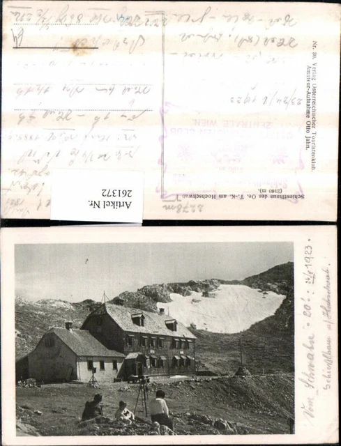 261372,Schiestlhaus am Hochschwab Bergkulisse b. St. Ilgen