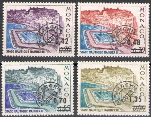 1975 Monaco Preannullati 4 val n. 34/37 MNH/**