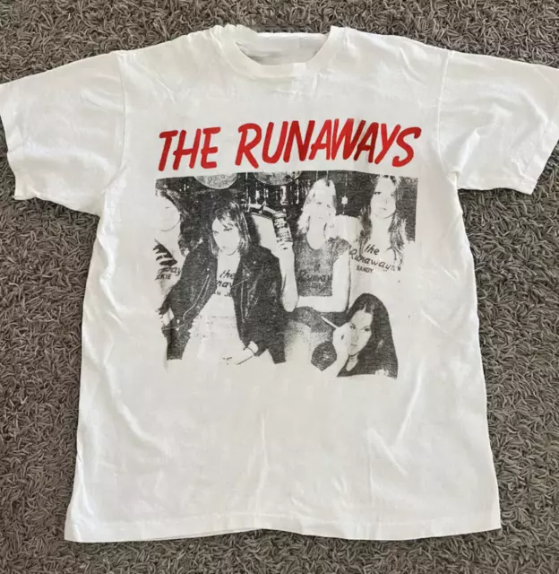 Rare The Runaways Band 90s Short Sleeve Gift For Fan S to 5XL T-shirt