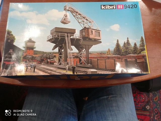 Maquette Décor Réseau Ferroviaire – Parc Industriel Kibri HO 9205 – Bâtiments échelle HO