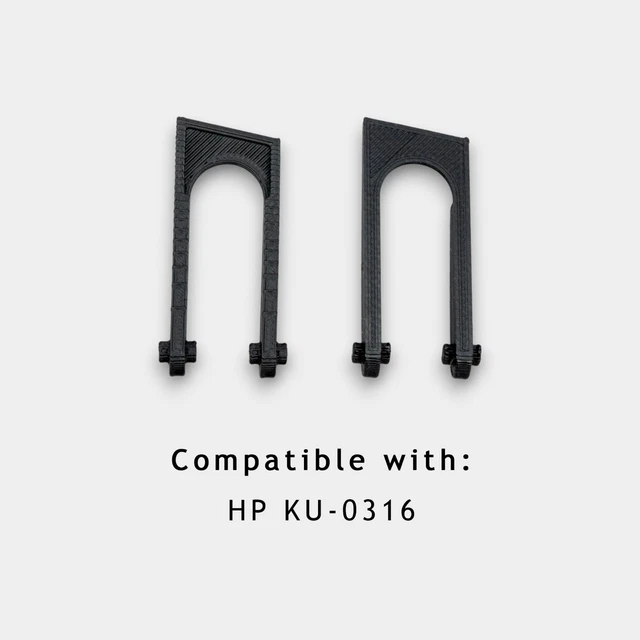 Clavier USB Fin (slim) Filaire HP KBAR211 Noir - Neuf Avec Pieds Inclinables, Fabrication France