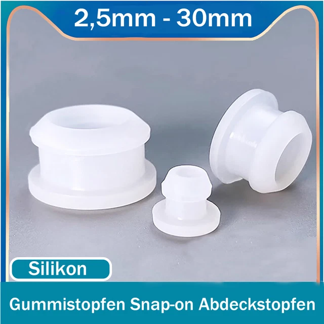 Bohrloch Abdeckstopfen 5mm-60mm Abdeckung Blindstopfen Lochkappen