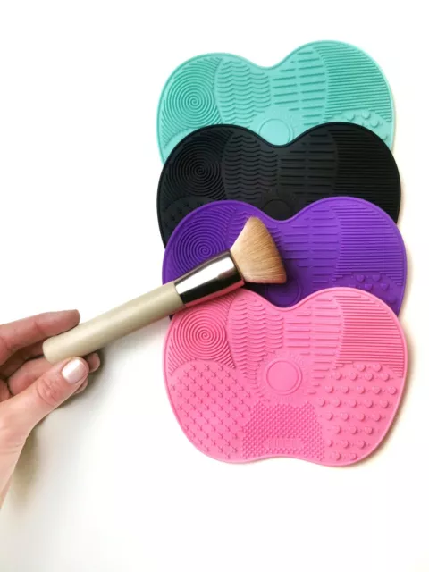 Makeup Washing Brush Gel Cleaning Mat Foundation Make up Brush Cleaner Pad