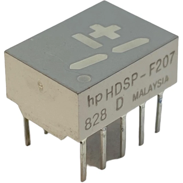 HDSP-F207 Avago 7 Segment Led Display Common Cathode