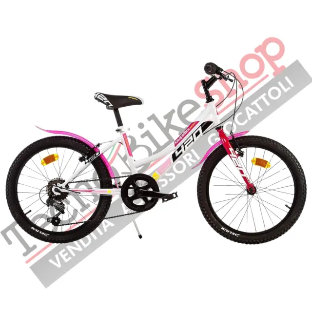 Bici Bicicletta Bambina Donna Dino Bikes Aurelia Mtb 420D  20 Pollici 6V