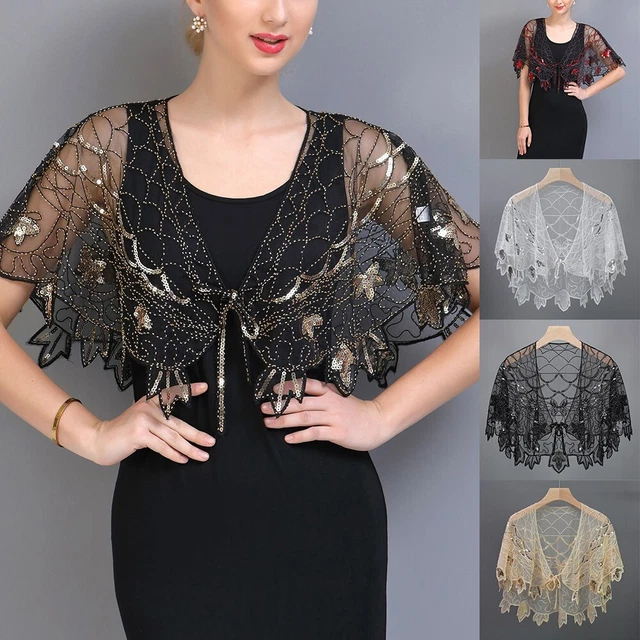 Fascia Anni '20 Con Piume E Strass | Accessorio Vintage Per Capelli, Elastico, Perfetta Per Feste A Tema Gatsby - 3